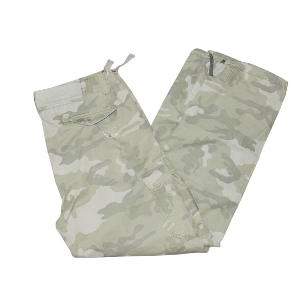 Osaka Tiger Men's Paratrooper Pants Size 42x33 Army Camouflage Fatigue Vintage - Picture 10 of 10